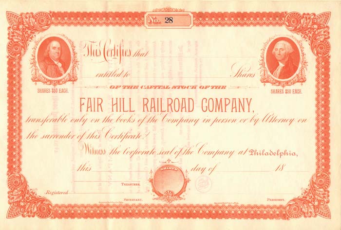 Fair Hill Railroad Co.